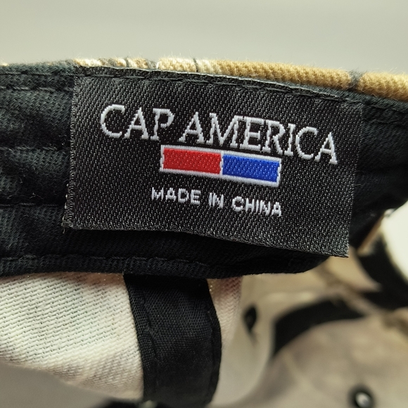 Cap America Camo Hunting Hat Cap Men's One Size Tan/Brown - Picture 5 of 9